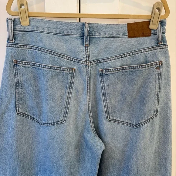 Madewell Superwide-Leg Airy Denim Edition Jean - Ahern wash - Size 30 - Picture 6 of 16